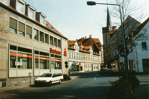 Hauptgebäude in den 80er Jahren